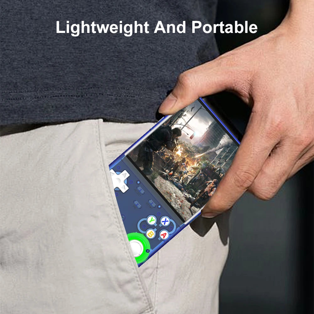 R36 Ultra Retro Handheld Game Console 4.0-inch Open-source Linux System 128/64GB Portable Video Player Handheld Game Console