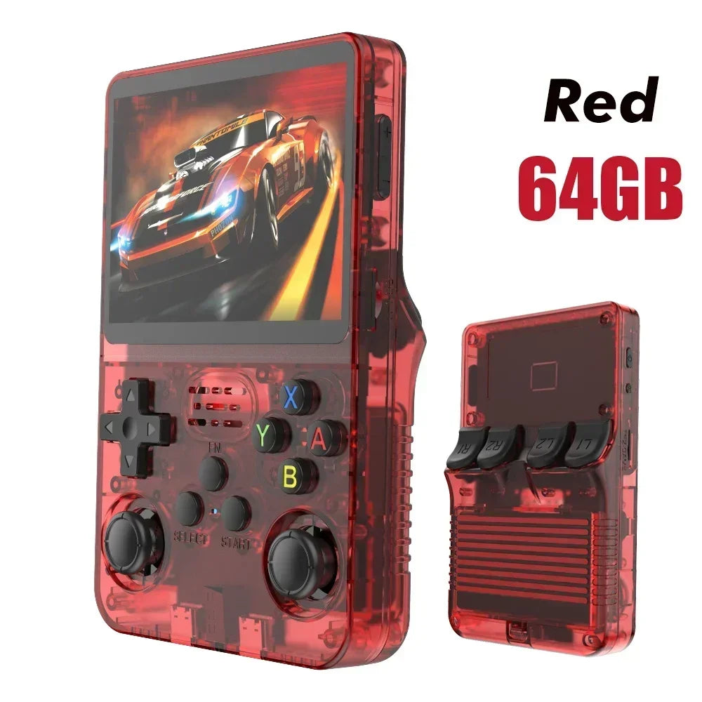 BOYHOM Original ARKOS 256G/128G/64G R36S Open Source Retro Handheld Game Console 3.5'' IPS Portable Pocket Game Player MAX