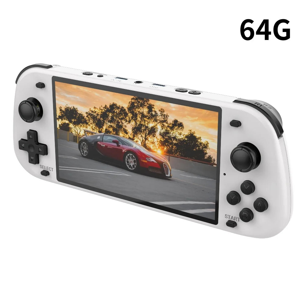 R46S Retro Handheld Game Console Linux System Support WIFI Bluetooth 4 inch Pocket Video Player For PS1 N64 PSP 3D Game R50S