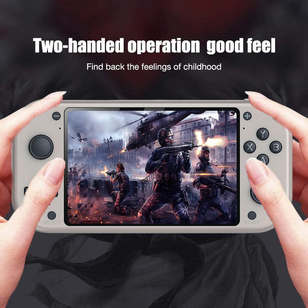 M17 Retro Game Handheld Game Player 4.3 Inch 480*272 LCD Screen Retro Video Game Console Emuelec Built-in Game 25 Emulators