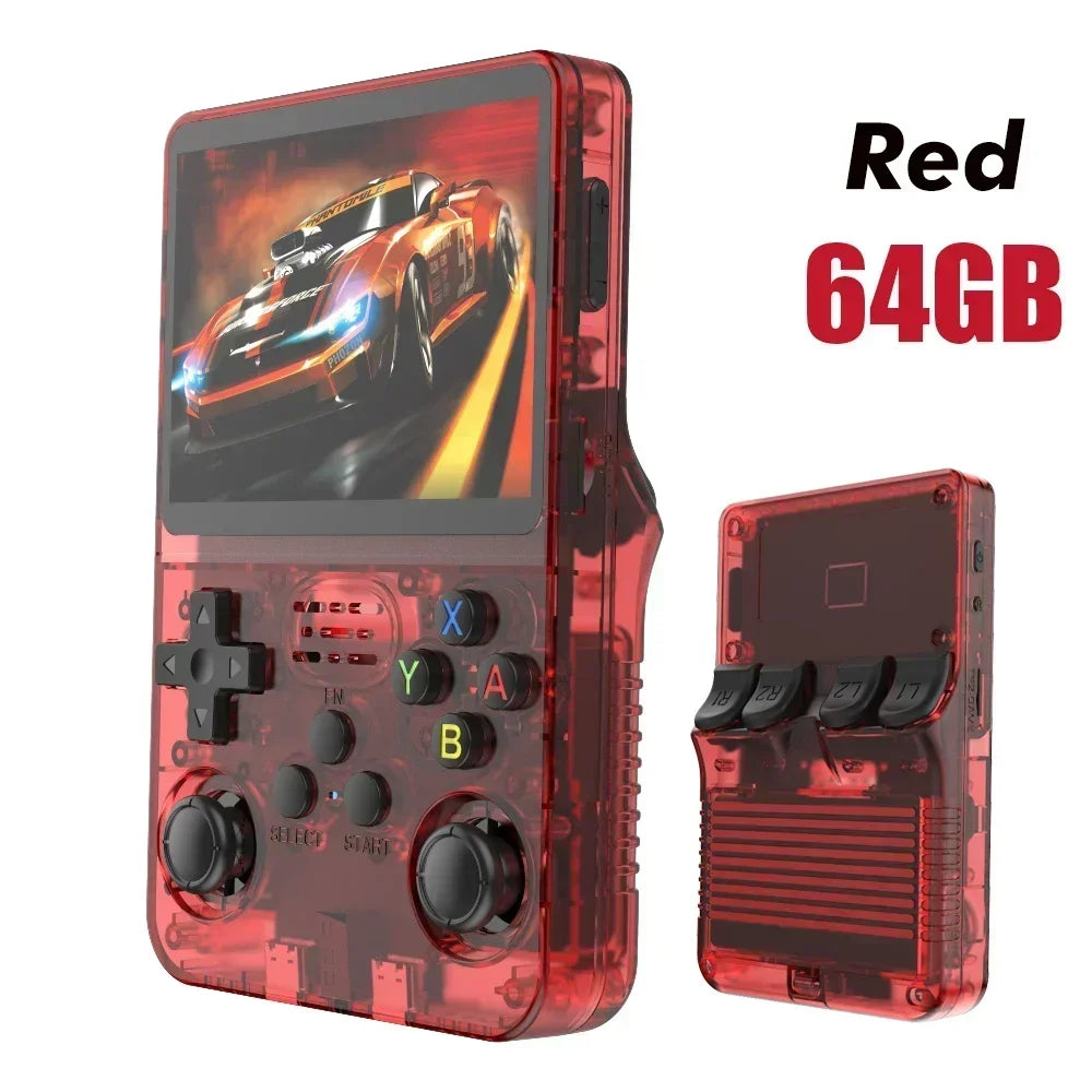 BOYHOM Original ARKOS 256G/128G/64G R36S Open Source Retro Handheld Game Console 3.5'' IPS Portable Pocket Game Player MAX