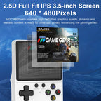 GB350 Handheld Game Player 3.5Inch IPS Screen Built-in 64G 20000+ Games Linux System Portable Retro Video Game Console For PS1