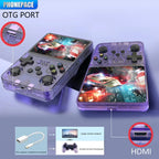 New R36S Game Console, Support HDMI High Definition Output Connection Display, 2.4G Wireless Handle Connection, Double Happy