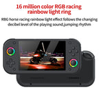 M26 Handheld Game Console Kids Gifts 5.1Inch 64GB IPS Screen 3D Retro Handheld Game Console with 20000 Games