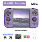 R46S Retro Handheld Game Console Linux System Support WIFI Bluetooth 4 inch Pocket Video Player For PS1 N64 PSP 3D Game R50S