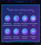 Newest Retro XF35H Handheld Video Game Console Portable 3.5 Inch IPS Screen  Preloaded Games Linux System Pocket Player 128GB