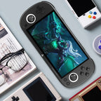 TRIMUI Smart Pro Video Game Console for Kids Adult 4.96 Inch Screen Linux Pocket Double Joystick Handheld Game Player Console