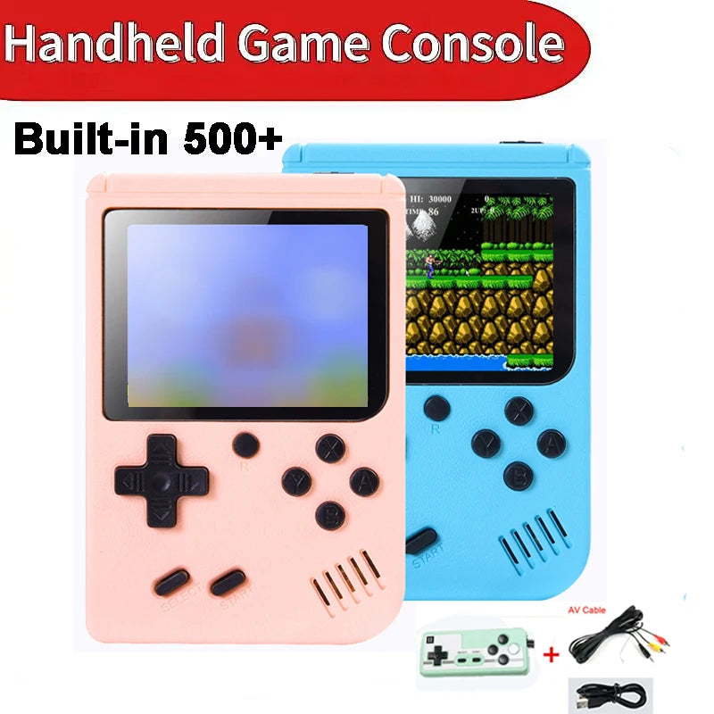 Built-in 500+ Classic games 5 inch arcade retro Console games console for Game boy Emulator TV Video Game Handheld Game Player
