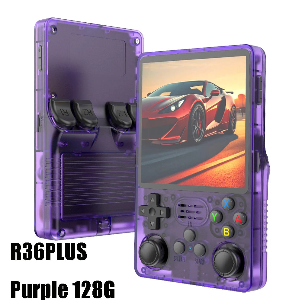 R36S PLUS Handheld Retro Game Console R36plus R36S 4.0" IPS Screen WIFI Portable Pocket Video Game Player Open Source Kid Gifts