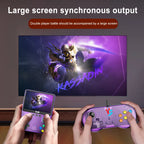 X6 Portable Video Game Console 2000mAh 3.5 Inch IPS Screen Video Gaming Console 3D Joystick Classic Video Player for Adults Kids
