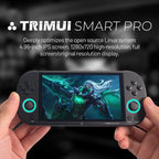 TRIMUI Smart Pro Video Game Console for Kids Adult 4.96 Inch Screen Linux Pocket Double Joystick Handheld Game Player Console