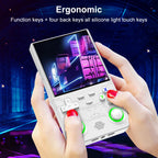 R36 Ultra Retro Handheld Game Console 4.0-inch Open-source Linux System 128/64GB Portable Video Player Handheld Game Console