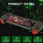 Mobile Controller For IPhone/Android, Ergonomically Designed Mobile Game Controller - Wireless Gamepad For Cloud Gaming And PS