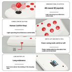 X6 Retro Video Game Console 2.4G Wireless Double Rocker Console Stick Built-in 15000 Classical Games for Play Kids Gift