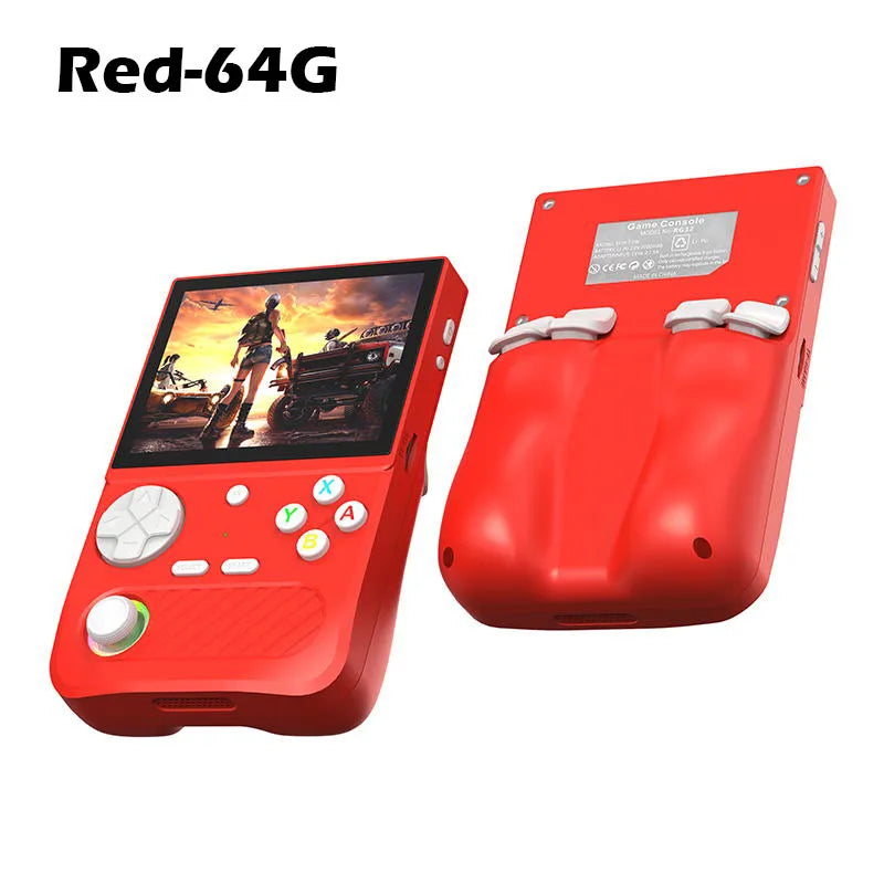 K36S Retro Handheld Game Console 128G Mini Portable 3.5-Inch IPS Screen Video Game Consoles 64G Linux Pocket Game Player Gifts