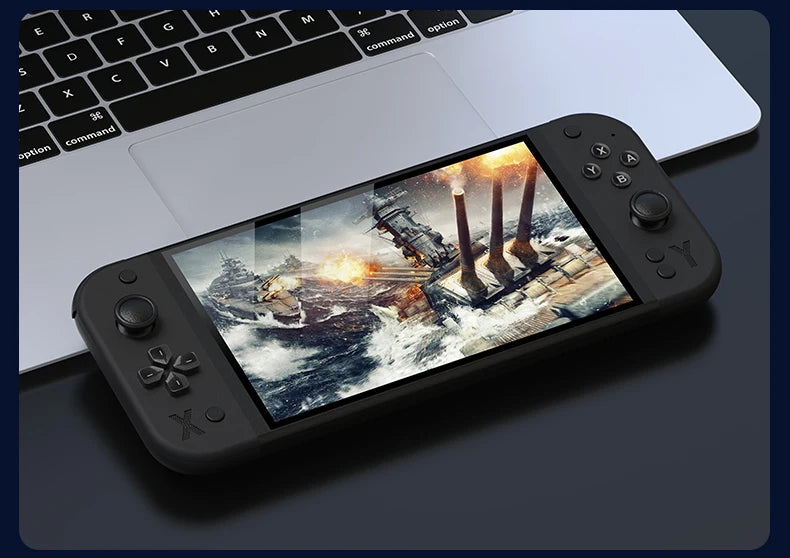 G90 7-inch 64GB 4000mAh portable handheld game console arcade suitable for PSP/PS1 retro TV game controller boys' gift