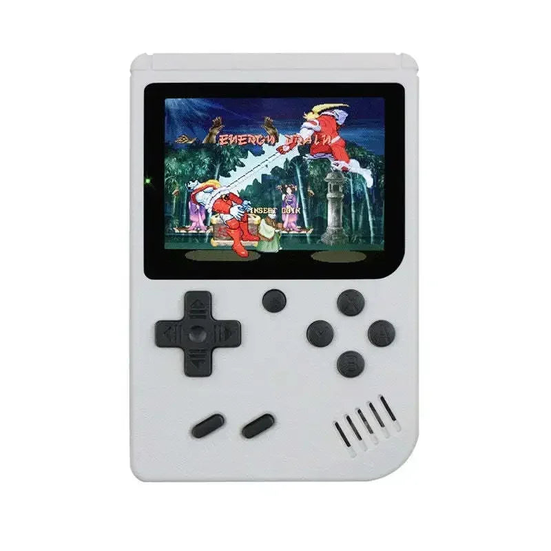 Retro Mini Handheld Video Game Console 8-Bit 3 Inch Color LCD Kids Game Player with Built-in 400 Games Portable Entertainment