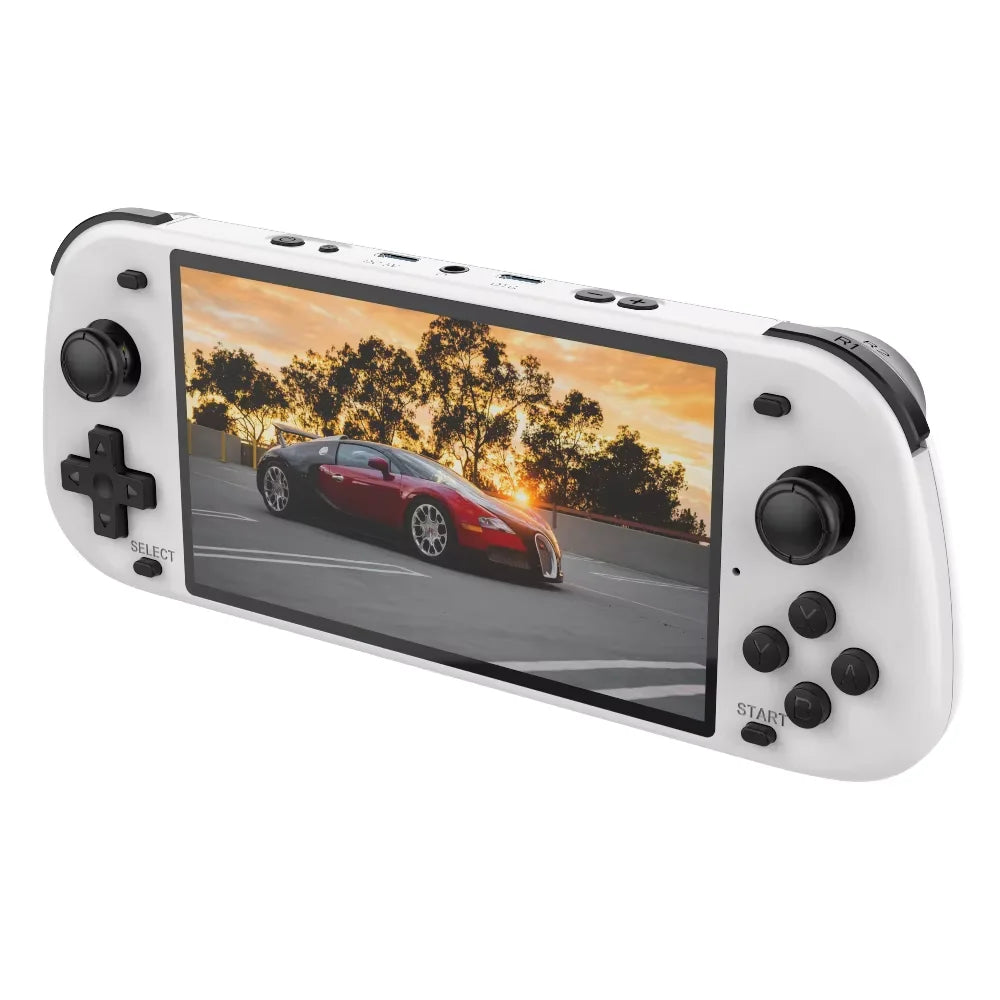 New Upgrade R50S Retro Games Console 128G 5.1inch IPS Screen Two-player 20000+ Classic Games Retroid Pocket Game Consolas