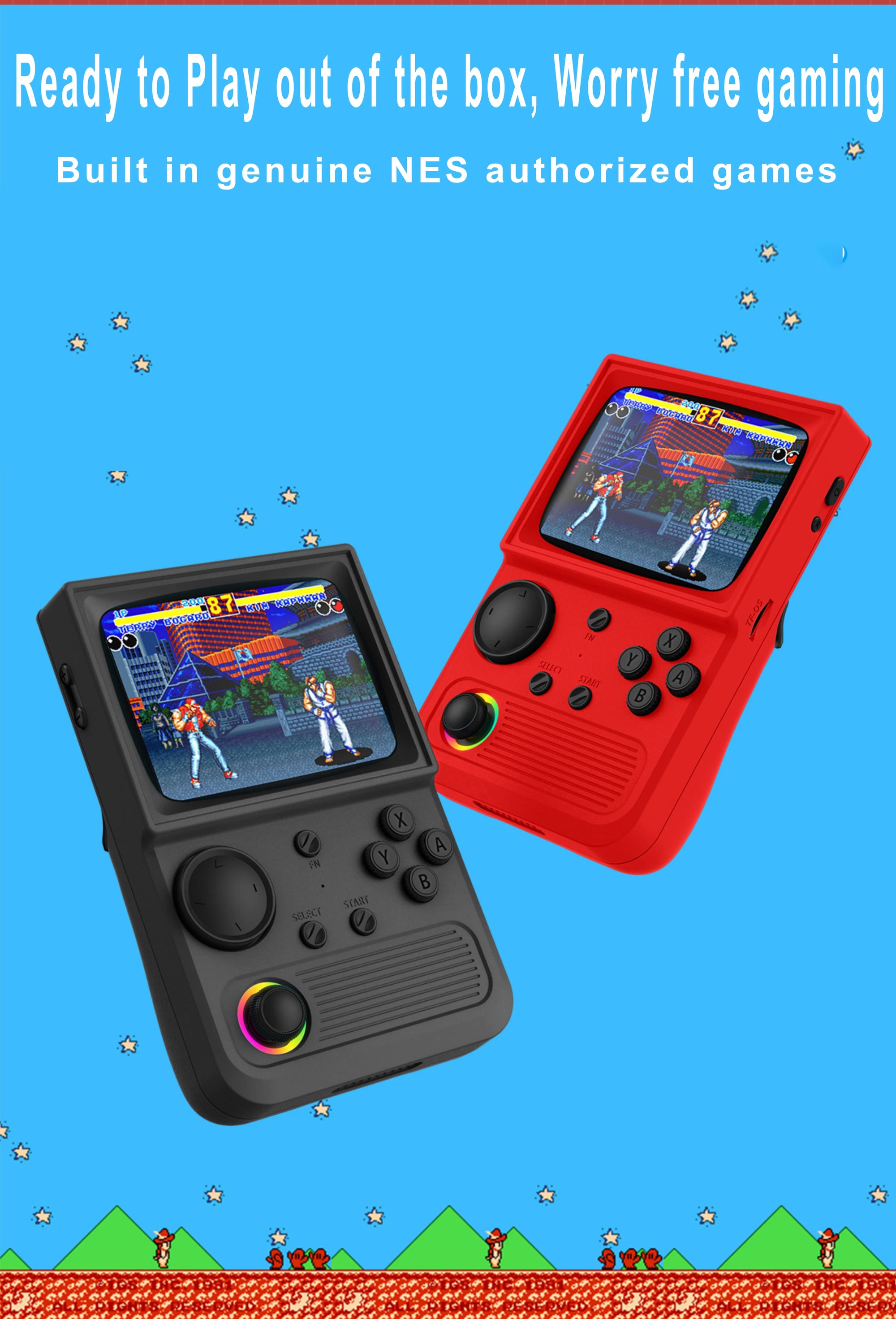 R36T Retro Handheld Video Game Console EmuEMEC System 3.5 Inch IPS Screen 2025 New Upgrade Portable Pocket Video Party Player