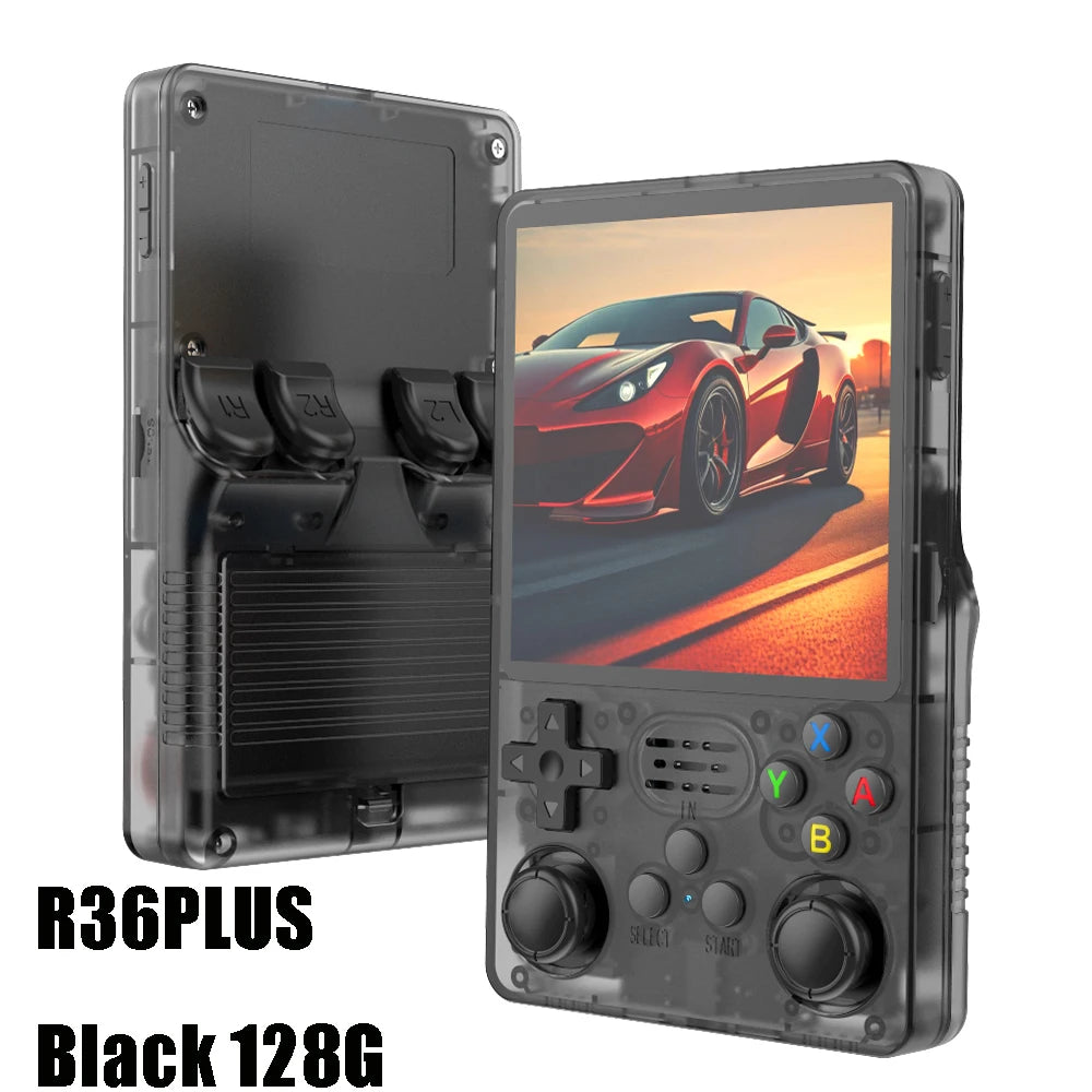 R36S PLUS Handheld Retro Game Console R36plus R36S 4.0" IPS Screen WIFI Portable Pocket Video Game Player Open Source Kid Gifts
