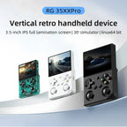 Anbernic RG 35XXPRO 3.5” IPS Screen Video Game Console Linux Built-in 64G Support TV Output Retro Game Player RixelHK Installed