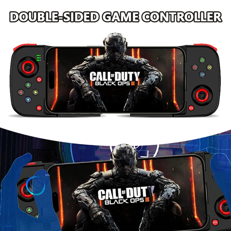 Mobile Controller For IPhone/Android, Ergonomically Designed Mobile Game Controller - Wireless Gamepad For Cloud Gaming And PS