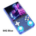 R36 Ultra Retro Handheld Game Console 4.0-inch Open-source Linux System 128/64GB Portable Video Player Handheld Game Console