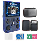 Retro Game R36 Pro – 3.5" HD Display, Open-Source OS, 128GB Preloaded Games, Classic Portable Console