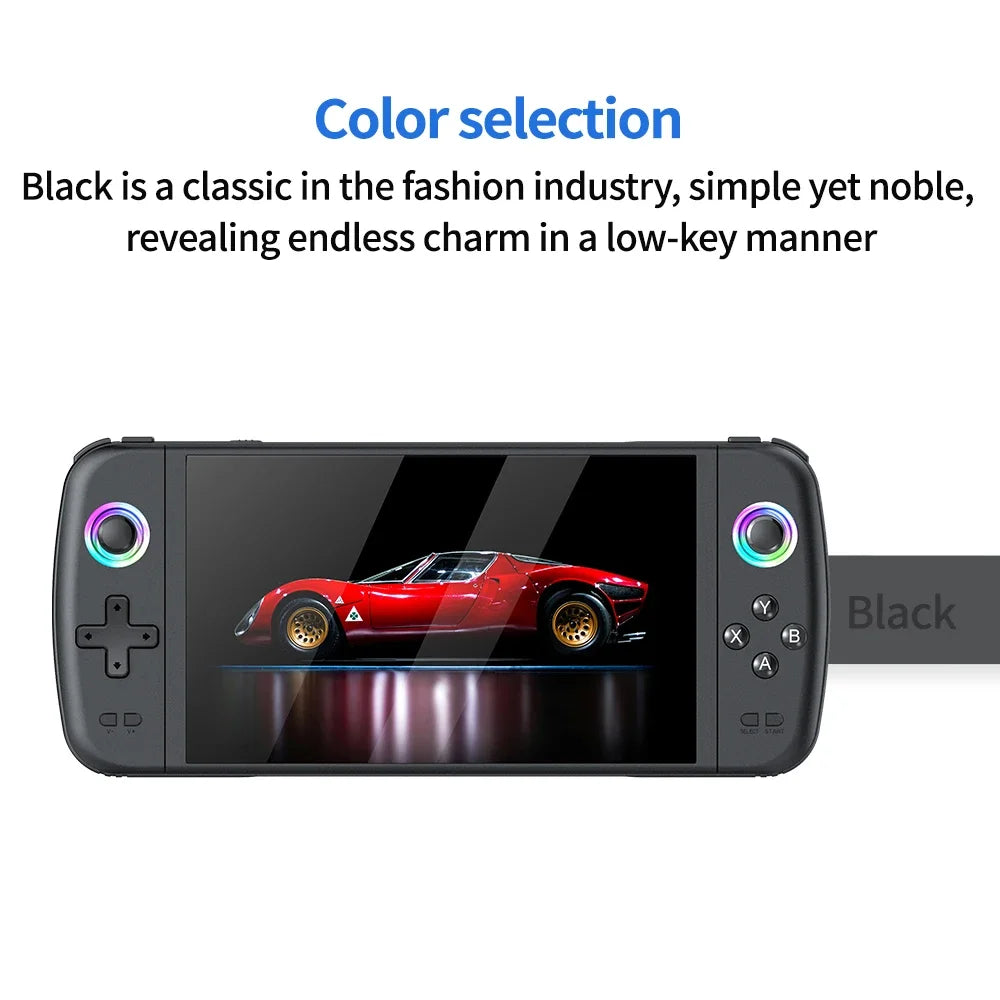 2025 new M27 Portable Pocket Retro Handheld Video Game Console 7.0Inch IPS Screen 1024*600 Display Support LINUX Emelec HDMI Out
