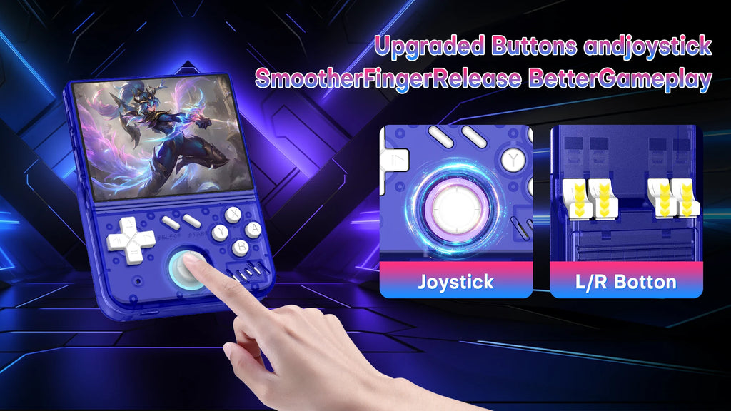AISLPC Mini Portable MY MINI Retro Handheld Video Game Console 3.5-inch Linux System Handheld Video Player 128GB 15000 Games