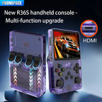 New R36S Game Console, Support HDMI High Definition Output Connection Display, 2.4G Wireless Handle Connection, Double Happy
