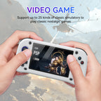 G28 Retro Handheld Video Game Console 64GB 4.3 Inch MIPI Screen Portable Linux System Pocket Player with 128GB 20000+ Games