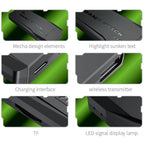 M8 Video Game Console 64GBuilt-in 30000 Games 2.4GB Dual Handle Wireless Controller 4k HD simulator For GBA TV Game Stick PK X2