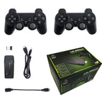 Retro Gaming Console 4K HD 20000+ Games 64GB - 2.4G Wireless for GBA/FC/PS1/MD, Portable TV Game Stick