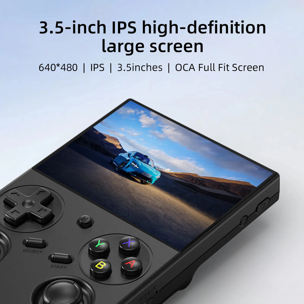 Anbernic RG 35XXPRO 3.5” IPS Screen Video Game Console Linux Built-in 64G Support TV Output Retro Game Player RixelHK Installed