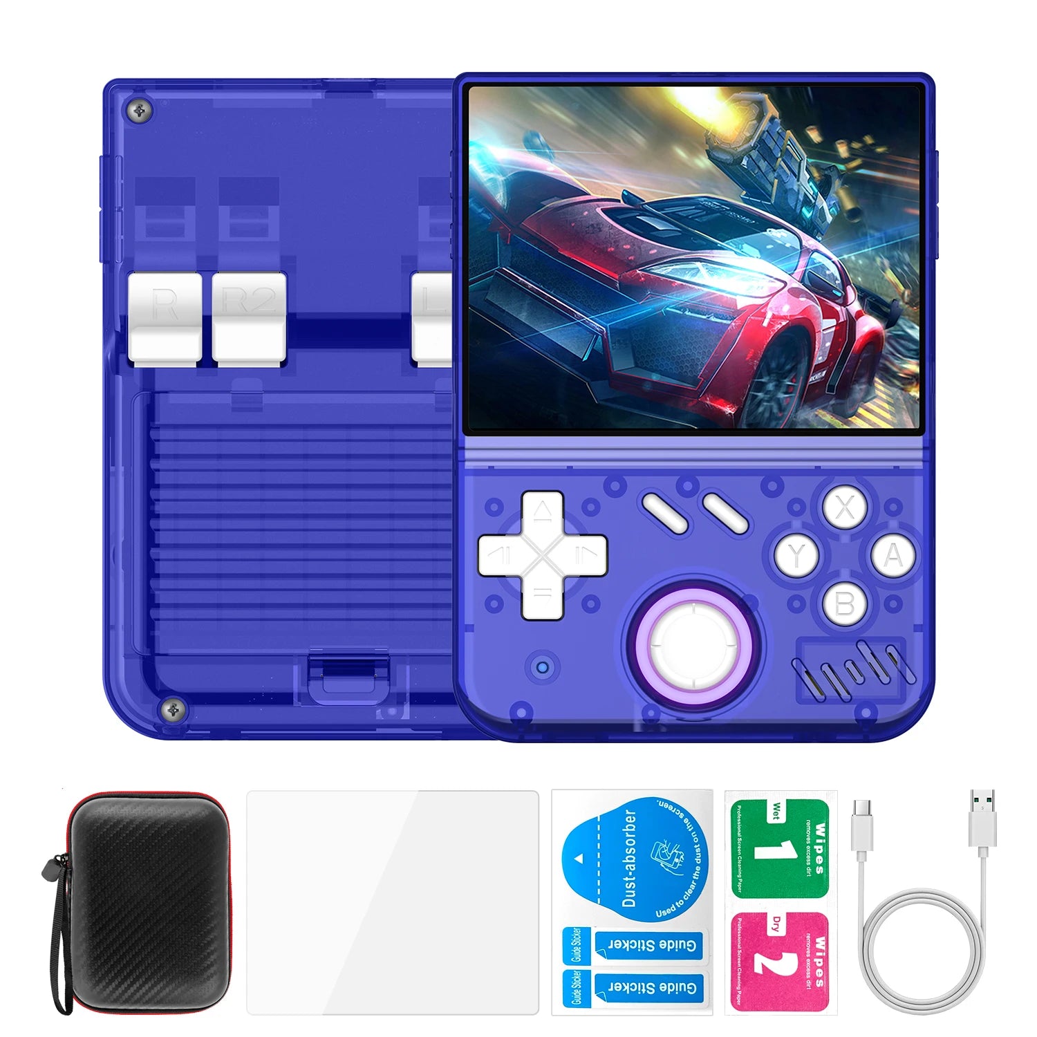 AISLPC Mini Portable MY MINI Retro Handheld Video Game Console 3.5-inch Linux System Handheld Video Player 128GB 15000 Games