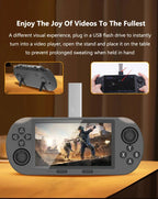 SF3000 Portable Handheld Game Player 4.5 Inch IPS Screen Retro Video Game Console Built-in 20000+ Games for PS1/GBA/SFC/MAME