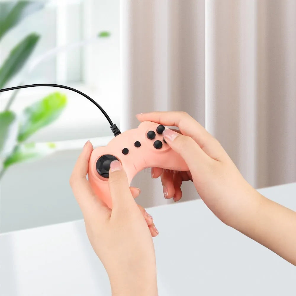 Video Game Console Mini Portable Retro TV Handheld Game Player Built-in 500 Games LCD Screen AV Output Support 2 Player Gamepad