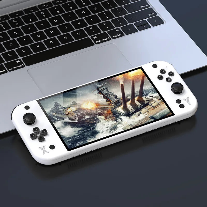 G90 Portable Handheld Game Console 7-inch IPS HD Screen Retro Gaming Arcade for PSP/PS1 64G TV Game Controller For Children Gift
