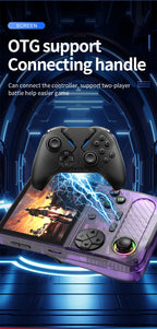 K36S Retro Handheld Game Console 128G Mini Portable 3.5-Inch IPS Screen Video Game Consoles 64G Linux Pocket Game Player Gifts