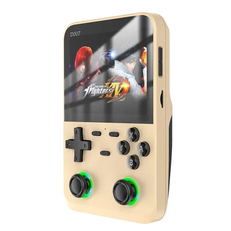 D007 Plus 3.5 Inch IPS Screen Handheld Game Console Players Dual Joystick 10000+ Game Retro Devices Portable Game Consoles
