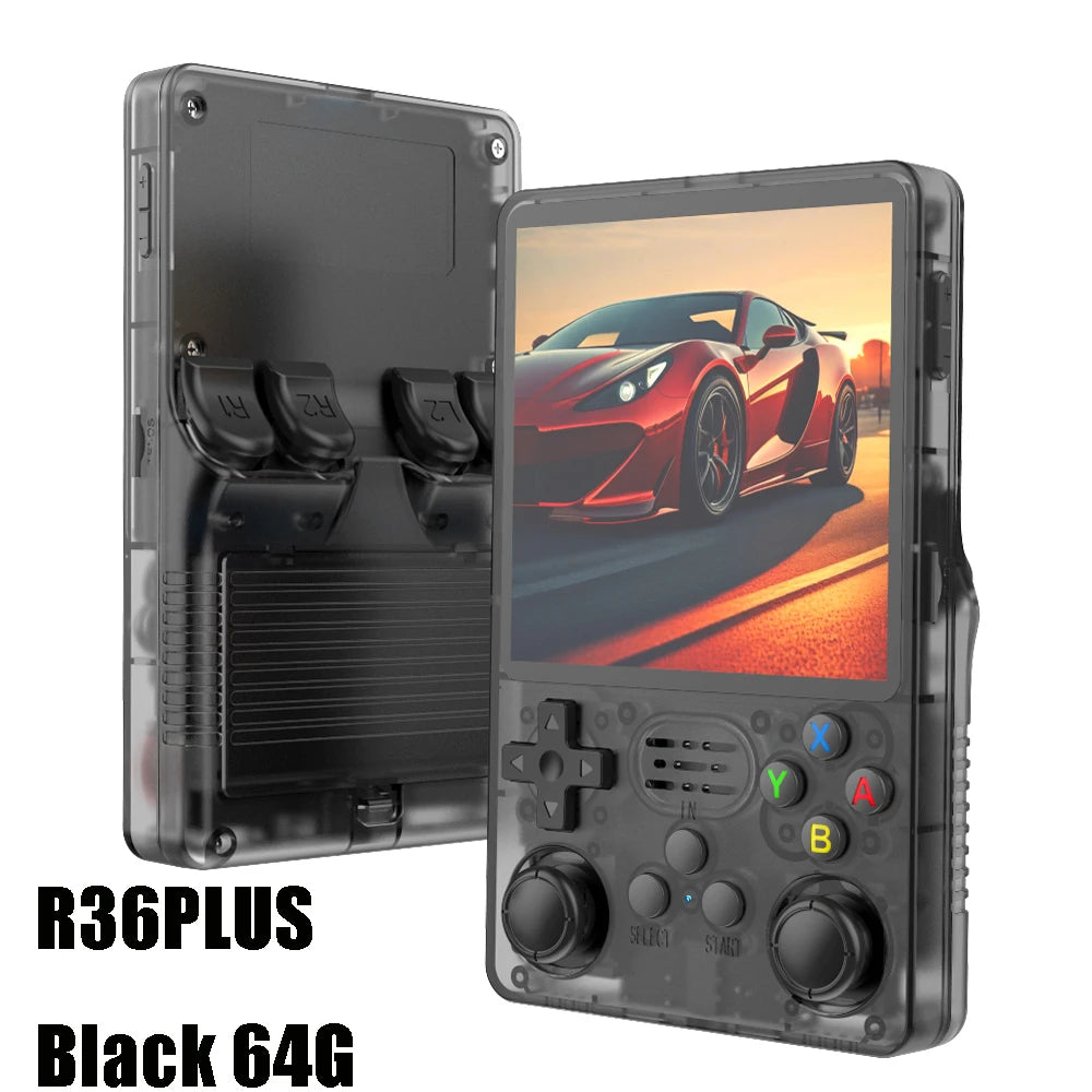 R36S PLUS Handheld Retro Game Console R36plus R36S 4.0" IPS Screen WIFI Portable Pocket Video Game Player Open Source Kid Gifts
