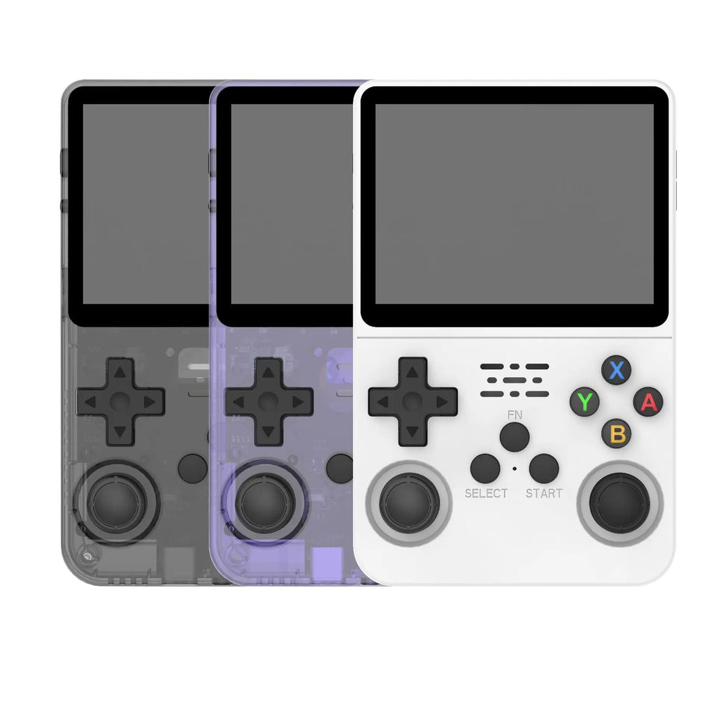 R36S Retro Video Handheld Game Console Linux System 3.5 Inch lPS Screen Built in 3000mah Battery Preinstalled Games