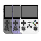 R36S Retro Video Handheld Game Console Linux System 3.5 Inch lPS Screen Built in 3000mah Battery Preinstalled Games