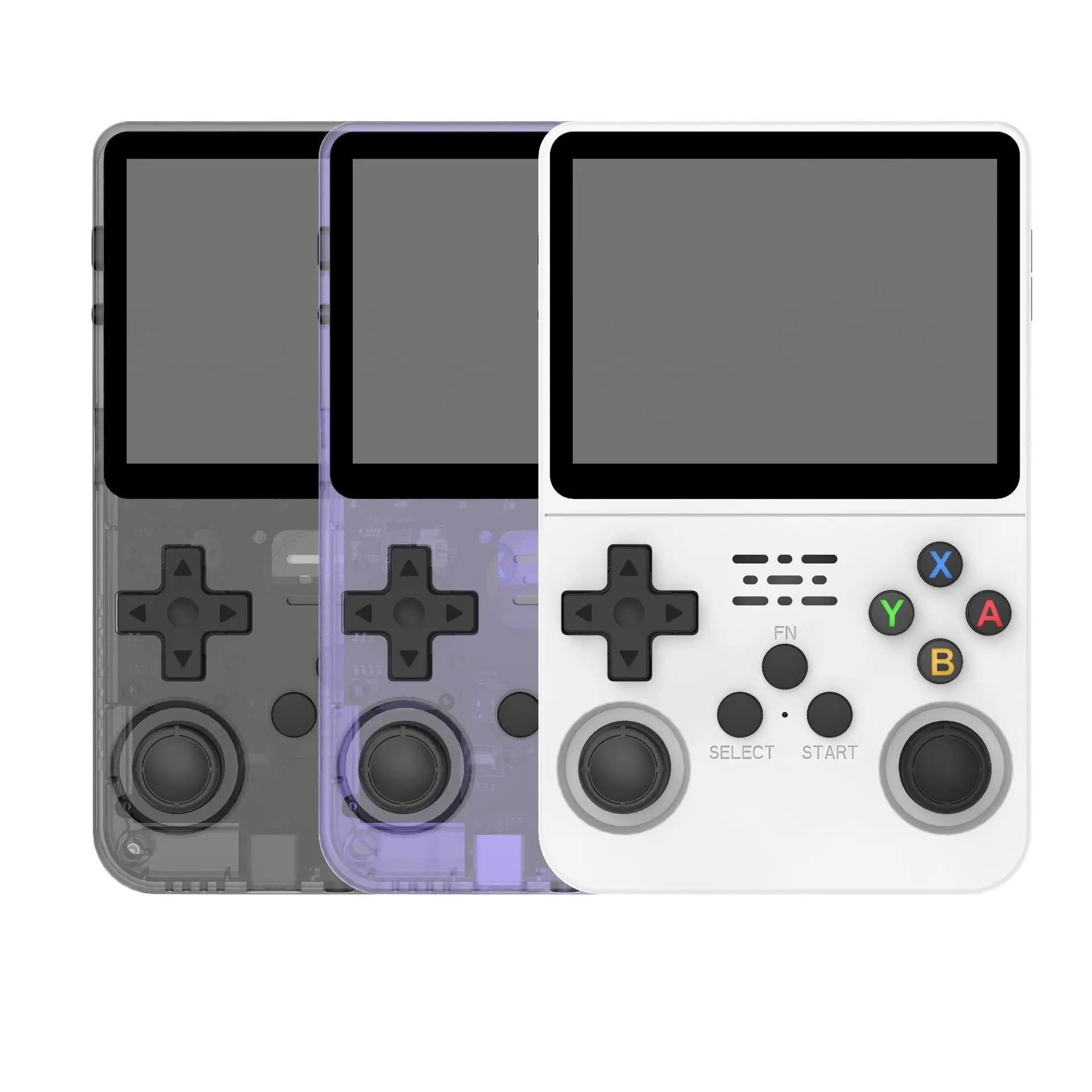 R36S Retro Video Handheld Game Console Linux System 3.5 Inch lPS Screen Built in 3000mah Battery Preinstalled Games