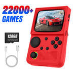 XISKT R36T Retro Portable Pocket Handheld Game Console EmuEMEC System 27+Simulator 18000+Game 3.5''IPS Screen Video Game Console