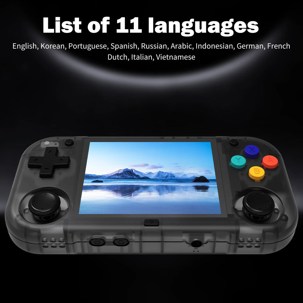 Ampown XU MINI M Handheld Game Console 2.8'' Screen Linux OS MINIM Retro Simulator Video Player Portable Console Children Gifts