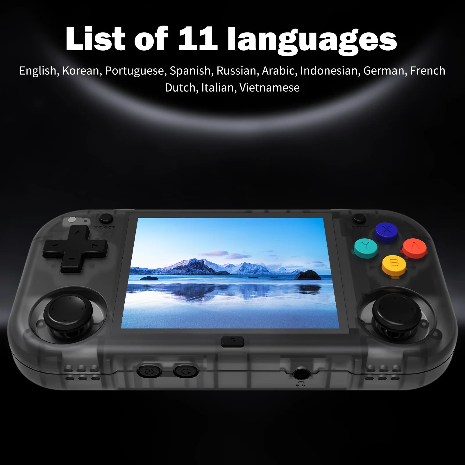 Ampown XU MINI M Handheld Game Console 2.8'' Screen Linux OS MINIM Retro Simulator Video Player Portable Console Children Gifts