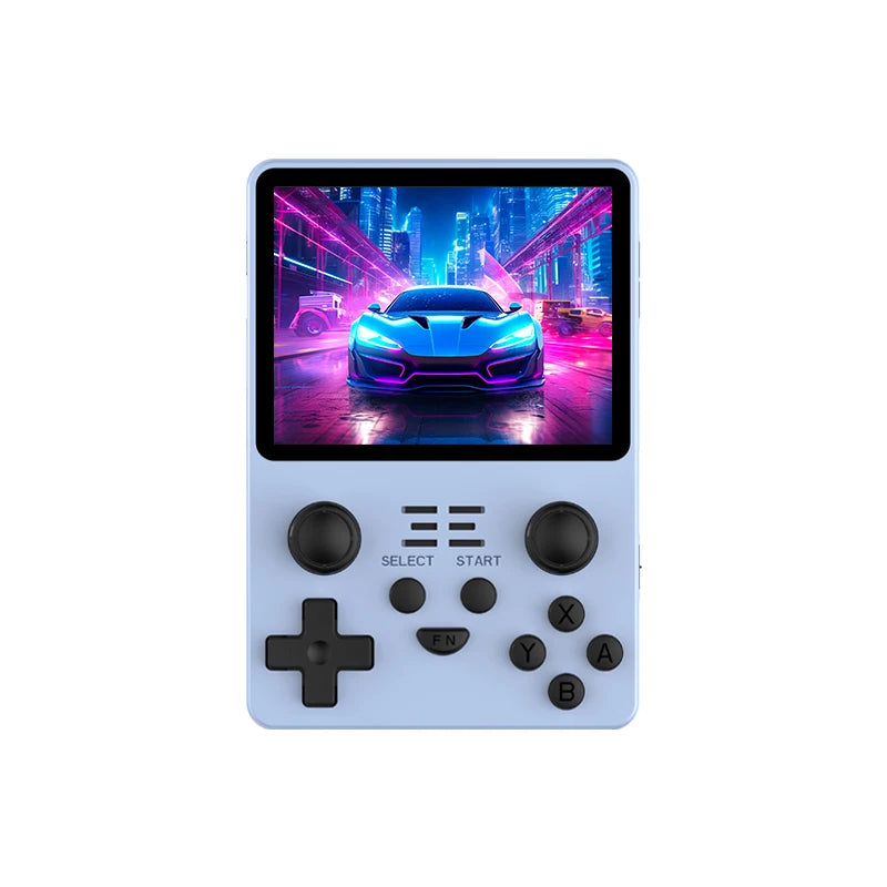 NEW POWKIDDY RGB20S Transparent Handheld Game Console 3.5 Inch 640*480 IPS Screen ArkOS Opendinglinux Gaming Children's Gifts