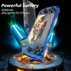 New Upgrade R50S Retro Games Console 128G 5.1inch IPS Screen Two-player 20000+ Classic Games Retroid Pocket Game Consolas